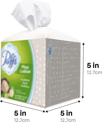 Vista 5 de Carrotez Funda para caja de pañuelos, soporte cuadrado de piel sintética refinada, soporte decorativo para encimera de tocador de baño, mesitas