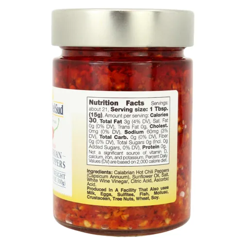Vista 2 de L'Oro Del Sud Pasta de chile calabrés triturada, para untar, picada, 9.8