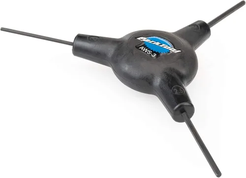 Vista 2 de Park Tool AWS-3 Llave hexagonal de 3 vías herramientas manuales para bicicleta