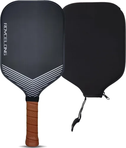 Vista 8 de Pickleball Paddles Pickleball Rackets T700 Carbon Fiber Frosted Textured Surface 16mm Core for Beginners to Advanced Players Portable Bag USAPA