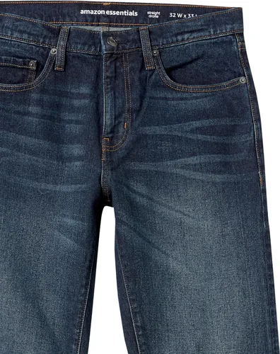 Vista 5 de Tienda Essentials Men's Straight-Fit Stretch Jean