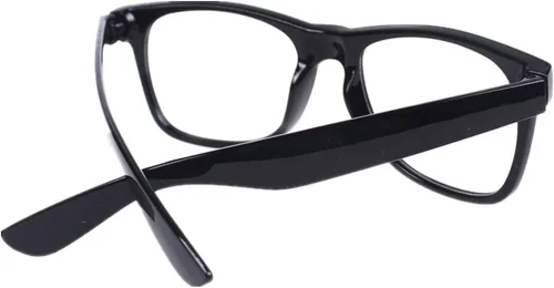 Vista 4 de Gafas de sol transparentes vintage Buddy Wayfarer Blues Brothers, Negro