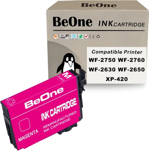 Vista 9 de BeOne Cartuchos de tinta remanufacturados de repuesto para Epson 220XL 220 XL T220 T220XL para usar con impresora Workforce WF-2630 WF-2650 WF-2660