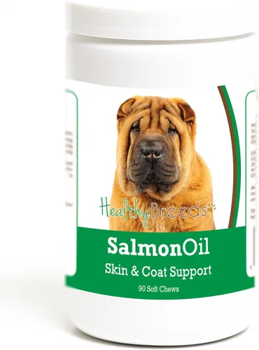 Vista 406 de Healthy Breeds Affenpinscher - Masticables suaves de aceite de salmón, 90
