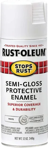 Vista 30 de Rust-Oleum 7776830 - Pintura en aerosol para prevención del óxido, 12 onzas, negro plano