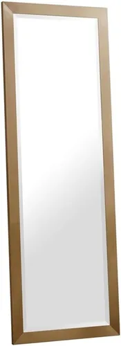Vista 2 de Meridian Furniture 455-M Hepburn Collection Modern Espejo contemporáneo, oro cepillado, 25 pulgadas de ancho x 1 pulgada de profundidad x 72
