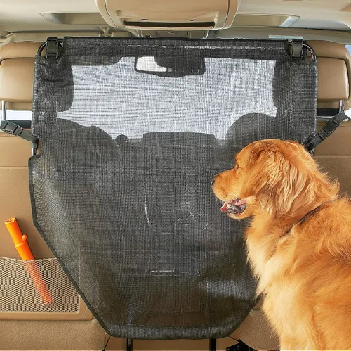 Vista 2 de High Road Barrera para perros de asiento delantero para automóvil, camión