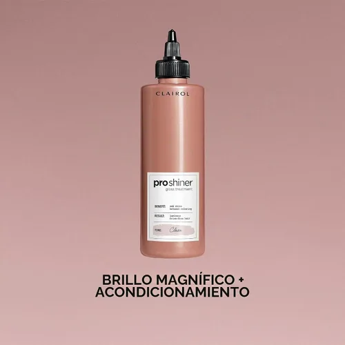 Vista 4 de Tratamiento Clairol Pro Shiner Gloss Magnífico brillo y acondicionamiento