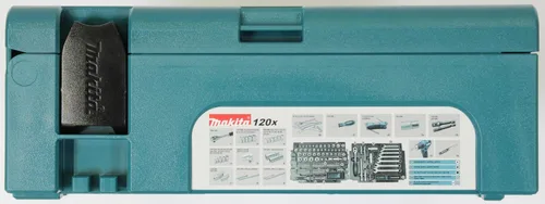 Vista 7 de Makita E-08713 Juego de mantenimiento de 120 piezas suministrado en una caja Makpac