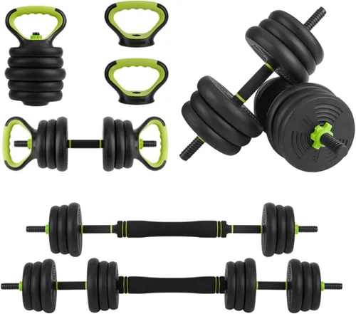 Vista 8 de Adjustable Dumbbell Set, Adjustable Weights 30/44 /66/88 LBS Free Weight Set for Home Gym