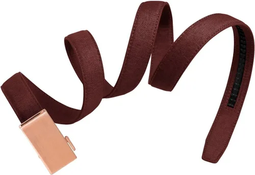 Vista 77 de Mission Belt Cinturón de trinquete de cuero para mujer, colección de cuero de 1.181 in oro/cuero negro