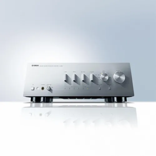 Vista 4 de YAMAHA A-S801SL Amplificador estéreo integrado de sonido natural (plata)