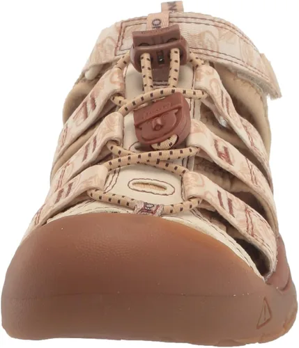Vista 2 de KEEN Newport H2 Sandalias de agua con punta cerrada, oso ahumadoSmores, 4 EE. UU., unisex, para niños grandes, Oso ahumadoSmores, 4 Big Kid