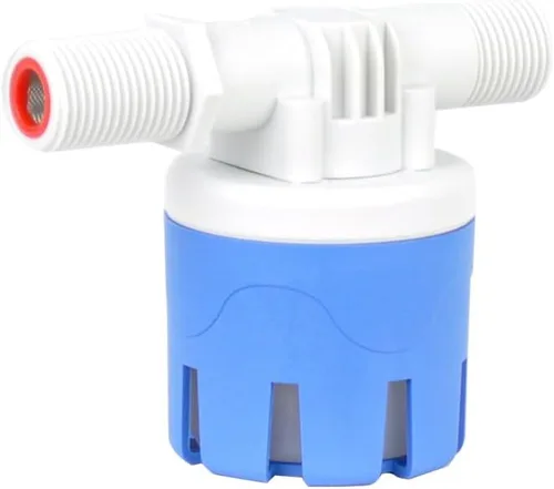 Vista 2 de Válvula automática de control de nivel de agua, válvula de flotador de 1/2 pulgada para el tanque de agua, canal de agua