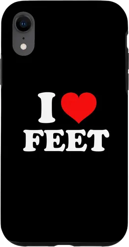 Vista 23 de Funda para iPhone 13 I Love Feet