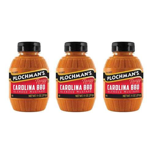 Vista 7 de Plochman's Mustard (6 Ounce (Pack of 6), Champagne Dijon)