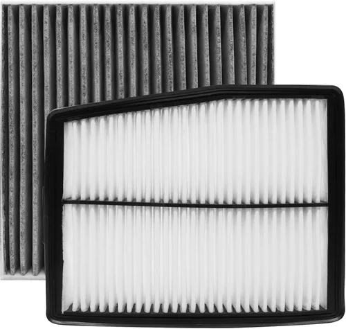 Vista 53 de Filtro de aire de cabina de motor de peine para Hyundai Accent 1.6L L4 2017 2016 2015 2014 2013 2012 Gris carbón