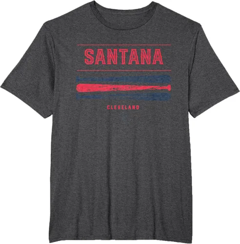 Vista 14 de Carlos Santana Vintage Baseball Bat Gameday Camiseta
