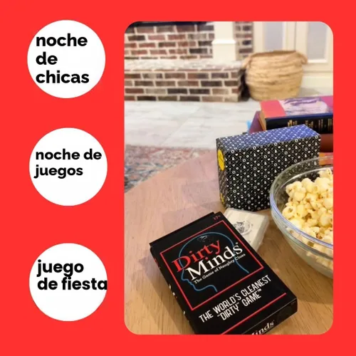 Vista 5 de TDC Games Juego de cartas Travel Dirty Minds para adultos, juego de fiesta para parejas, citas nocturnas y despedidas de soltera