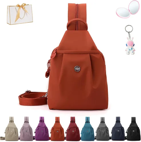 Vista 8 de Bolsa de viaje impermeable de 2 vías, nueva bolsa de mano 3 en 1 con Oxford impermeable, bolsa cruzada antirrobo de viaje para mujer