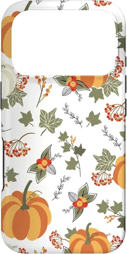 Vista 29 de Fall Leaves Autumn Pumpkin Pattern Autumn Vibes Color Case for iPhone 17