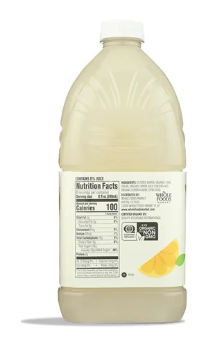 Vista 2 de 365 by Whole Foods Market, Limonada orgánica, 64 onzas líquidas