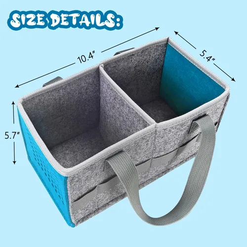 Vista 5 de Estuche de transporte GISEO para juego de iniciación de Tonies y bolsa de almacenamiento para estatuilla de Tonies, bolsa plegable de juguete