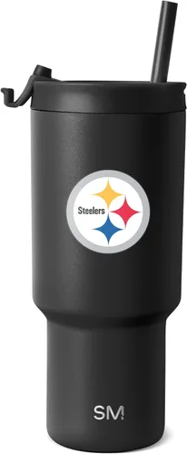Vista 23 de Simple Modern - Vaso de 30 oz con tapa abatible y tapa con pajita