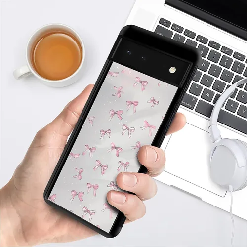 Vista 233 de Compatible con Google Pixel 4A 5G Mobile Case Creative Acrylic Panel trasero Silicona Protección Grip especialmente diseñado para Google Pixel 4A 5G