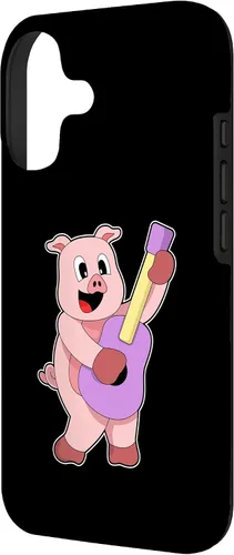 Vista 2 de Pig Musician Guitar Music Case for iPhone 17