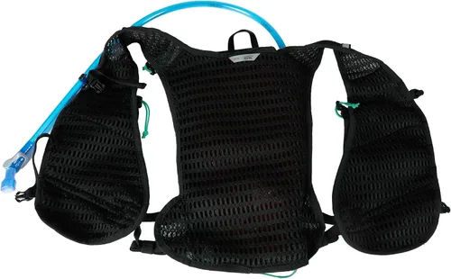 Vista 6 de CamelBak Circuit Run - Chaleco de hidratación con depósito de 50 onzas, diseño ligero y transpirable y almacenamiento para correr y entrenar de Negro
