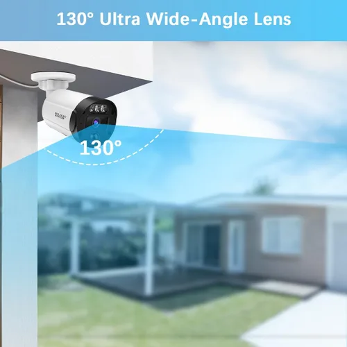 Vista 2 de Sistema de cámara de seguridad PIR POE (5 MP - Cámaras 1 TB 1)