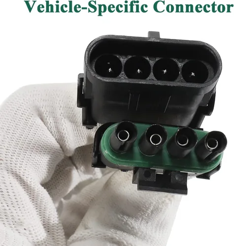 Vista 3 de Oyviny Arnés de cableado de remolque personalizado de 4 vías 55315 para Chevy y GMC C/K Pickup 1988-2000 + adaptador