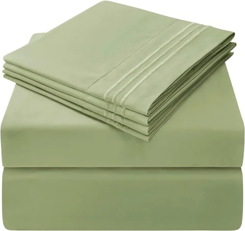 Vista 20 de Top Split Queen - Juego de sábanas de cabeza flexible para colchón de número para cama de bolsillo profundo, 1800 hilos, súper suave y fresco, juego