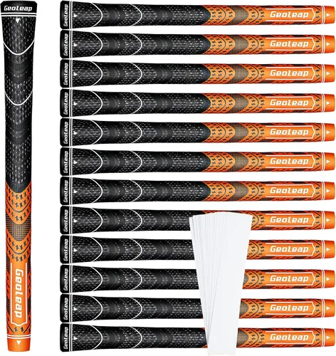 Vista 29 de Geoleap Golf Grips Set of 13- Grips with Tapes and Grips with All Repair Kits for Choice,Hybrid Golf Club Grips All Weather Contral, High Feedback &