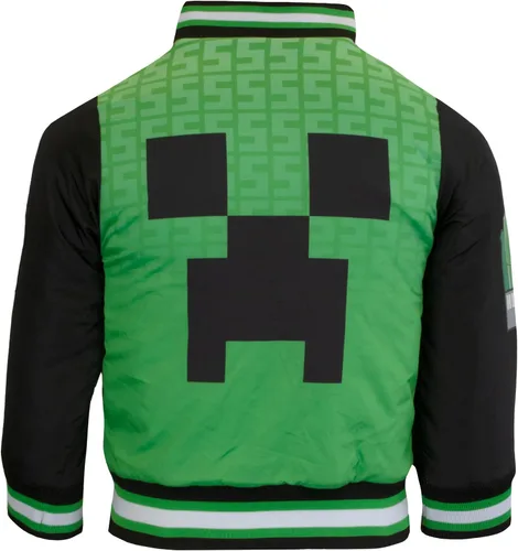 Vista 2 de Minecraft Chaqueta Bomber para niños chaqueta Bomber para niños