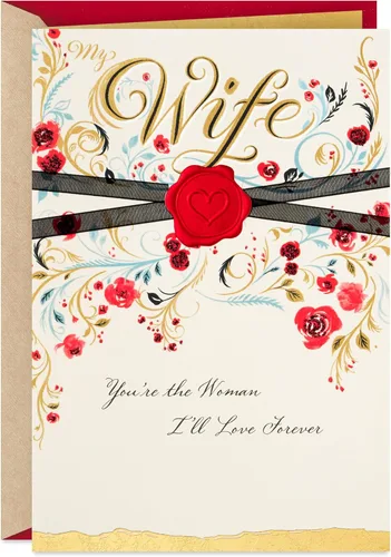 Vista 9 de Hallmark Tarjeta de San Valentín para esposa (felicidad y trabajo duro)
