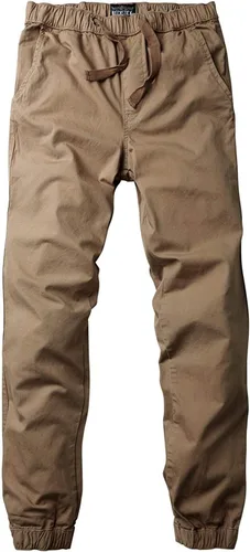 Vista 2 de Match Pantalones deportivos de tela de algodón para hombre