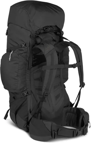 Vista 16 de Kelty Coyote - Mochila de 60 a 105 litros, para hombre y mujer (actualización 2020) - Mochila de senderismo, mochilero, mochila de viaje, Negro
