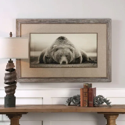 Vista 4 de Uttermost Deep Sleep - Impresión artística enmarcada con fotos de 50 pulgadas de ancho