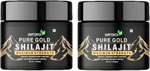 Vista 9 de Leaftouch - Auténtica resina Shilajit de grado dorado, resina Shilajit pura del Himalaya, orgánica y de alta potencia, más de 85 minerales de traza