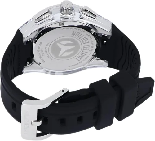 Vista 4 de TechnoMarine Reloj Cruise Glitz TM-121039 de cuarzo para mujer, Negro