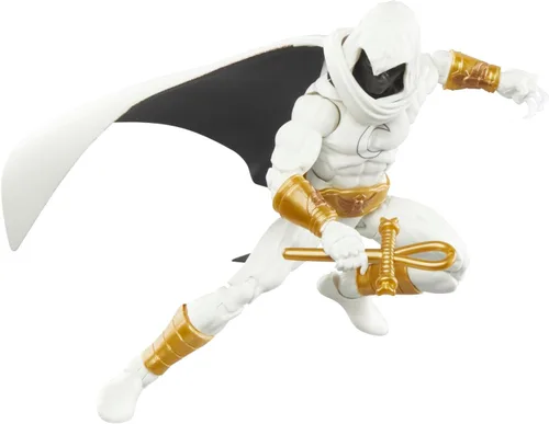 Vista 3 de Marvel Legends Series Strange Tales Moon Knight, Figura de acción coleccionable de 6 pulgadas de cómics