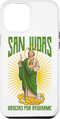 Vista 26 de San Judas Tadeo Gracias por ayudarme - Carcasa para iPhone 17