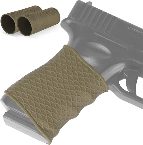Vista 7 de Ideagle Paquete de 2 Fundas de Agarre Universal de Gel de Sílice de Tamaño Completo para Empuñadura de Pistola