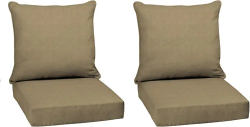 Vista 45 de Arden Outdoor Deep Seat Cushion Set, 24x24, Aqua