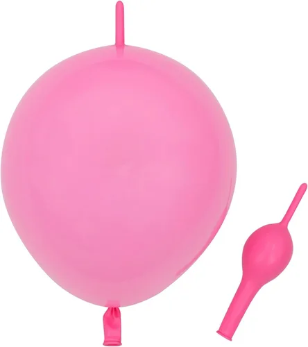 Vista 13 de Globos de eslabones de 10 pulgadas, globo de látex Quick Linkale 120 piezas para bodas, cumpleaños, Halloween, Navidad, decoraciones de festivales