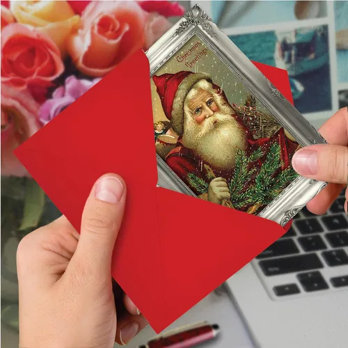 Vista 6 de The Best Card Company Paquete de 12 tarjetas de felicitación de Navidad con sobres, vacaciones de humor para hombres y mujeres