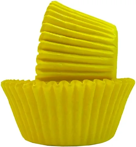 Vista 34 de Regency Wraps Vasos para hornear de grado profesional a prueba de grasa, paquete de 40 unidades, forros estándar, guingam negro, para cupcakes Negro