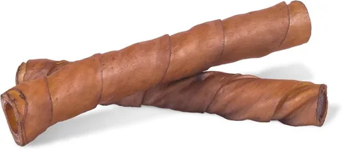 Vista 3 de Dingo Porkie Rolls 15 unidades, masticables de piel de cerdo para perros, hechos con pollo real Long-Lasting Pork Hide With Real Chicken Provides